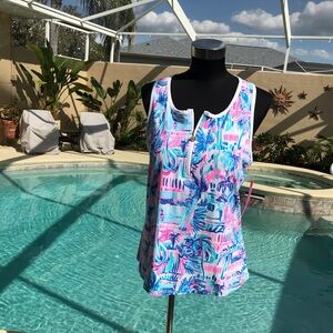 LILLY PULITZER NWT CANNA BRA TANK TOP size XL